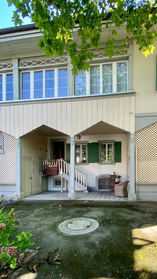 Lovely Studio In A Villa From 18Th Century Thun Eksteriør bilde