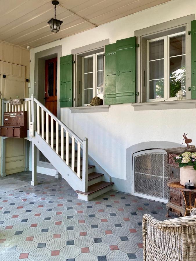 Lovely Studio In A Villa From 18Th Century Thun Eksteriør bilde
