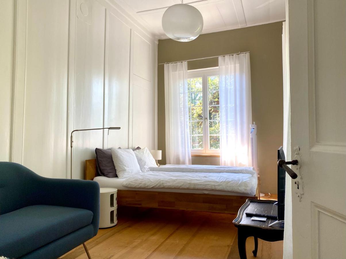 Lovely Studio In A Villa From 18Th Century Thun Eksteriør bilde